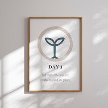 Load image into Gallery viewer, Set of 8 boho Christian kids creation art prints2 07-21602