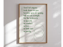 Load image into Gallery viewer, Teen girl bible verse wall art set of 6 prints 07-23401