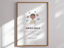 Load image into Gallery viewer, set of 9 fruit of the spirit in Spanish art prints 07-194