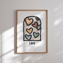 Load image into Gallery viewer, Boho set of 9 fruit of the spirit art prints 3 07-221