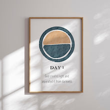 Load image into Gallery viewer, Set of 8 boho Christian kids creation art prints2 07-21602