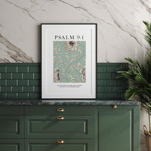 Load image into Gallery viewer, Vintage patter Psalm set of 3 art prints