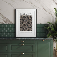 Load image into Gallery viewer, Vintage patter Psalm set of 3 art prints