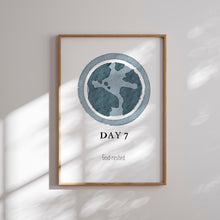 Load image into Gallery viewer, Set of 8 boho Christian kids creation art prints2 07-21602