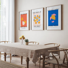 Load image into Gallery viewer, Modern fruits bible verse art prints