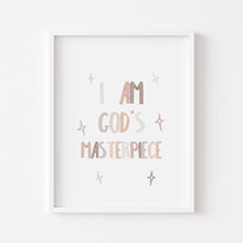 Load image into Gallery viewer, set of 6 neutral Christian kids bible verse art prints 07-183