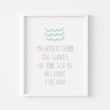 Load image into Gallery viewer, set of 6 pastel Christian kids bible verse art prints 07-182