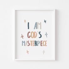 Load image into Gallery viewer, set of 6 boho Christian kids bible verse art prints 07-172