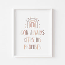 Load image into Gallery viewer, set of 6 neutral Christian kids bible verse art prints 07-183