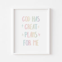 Load image into Gallery viewer, set of 6 pastel Christian kids bible verse art prints 07-182