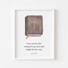 Load image into Gallery viewer, set of 6 Biblical Christian kids art prints 07-175