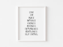 Load image into Gallery viewer, Watercolor black Christian kids bible verse set of 3 art prints 07-4042