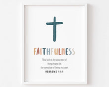 Load image into Gallery viewer, Boho set of 9 fruit of the spirit art prints 07-195