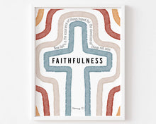 Load image into Gallery viewer, Boho set of 9 fruit of the spirit art prints 2 07-197