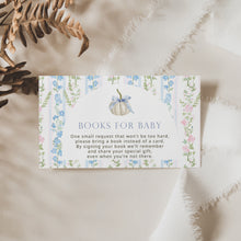 Load image into Gallery viewer, 2019 blue floral Grandmillennial pattern pumpkin mini set