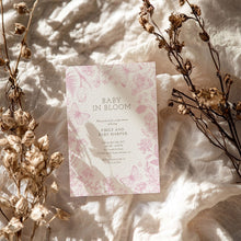 Load image into Gallery viewer, Corjl editable pink tolie de jouy baby in bloom 2015