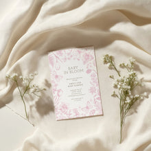 Load image into Gallery viewer, Corjl editable pink tolie de jouy baby in bloom 2015