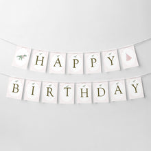 Load image into Gallery viewer, 0323 Editable Pink TuTu T-rex Photo Banner | Printable Dino Birthday Decor | Digital Download