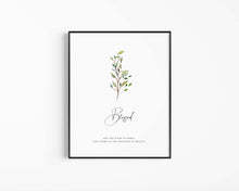 Load image into Gallery viewer, Greenery Beatitudes set of 8 art prints