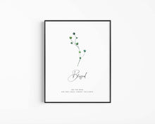 Load image into Gallery viewer, Greenery Beatitudes set of 8 art prints