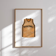 Load image into Gallery viewer, Watercolor basketball gallery wall art set of 6 prints 07-27304