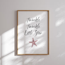 Load image into Gallery viewer, watercolor pink girls coastal gallery wall art prints 07-284