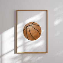 Load image into Gallery viewer, Watercolor basketball gallery wall art set of 6 prints 07-27304