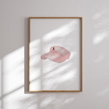 Load image into Gallery viewer, Watercolor pink tennis gallery wall art 07-27702