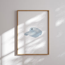 Load image into Gallery viewer, Watercolor blue tennis gallery wall art prints 07-27701