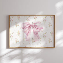 Load image into Gallery viewer, Pink Vintage Christian Teddy Bear Prints, Bible Verse Gallery Art 07-352