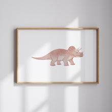 Load image into Gallery viewer, Watercolor Dinosaurs wall art print (choose you print) 07-349