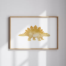 Load image into Gallery viewer, Watercolor Dinosaurs wall art print (choose you print) 07-349