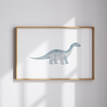 Load image into Gallery viewer, Watercolor Dinosaurs wall art print (choose you print) 07-349
