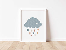 Load image into Gallery viewer, Watercolor boho nursery set of 4 art prints 07-170