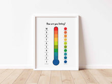 Load image into Gallery viewer, set of 6 colorful calming corner art prints 07-129