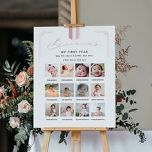 Load image into Gallery viewer, 0303 Pink Korean Doljanchi milestone board