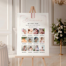 Load image into Gallery viewer, 0303 Pink Korean Doljanchi milestone board