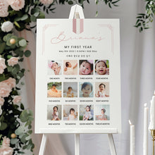 Load image into Gallery viewer, 0303 Pink Korean Doljanchi milestone board