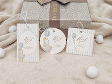 Load image into Gallery viewer, 03081 Blue silly goose favor tag template