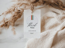 Load image into Gallery viewer, Editable Korean Doljanchi Favor tag template 0301