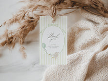 Load image into Gallery viewer, 03083 sage green silly goose favor tag template