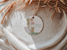 Load image into Gallery viewer, 0306 boho animal birthday Favor tag