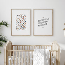 Load image into Gallery viewer, Watercolor boho Luke 15:6 art print 07-24401