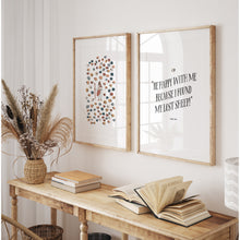 Load image into Gallery viewer, Watercolor boho Luke 15:6 art print 07-24401