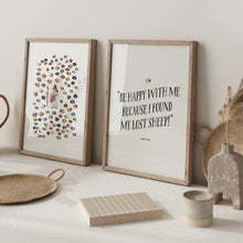 Load image into Gallery viewer, Watercolor boho Luke 15:6 art print 07-24401