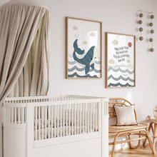 Load image into Gallery viewer, Watercolor Psalm 93:4 set of 2 art prints 07-251