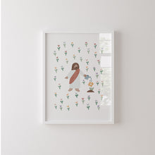 Load image into Gallery viewer, Watercolor Jesus is a Gardner set of 2 art print 07-260