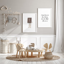 Load image into Gallery viewer, Watercolor blue boy Jesus loves me set of 2 art prints 07-24703