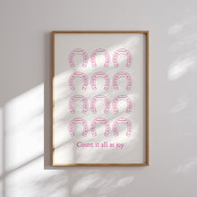Load image into Gallery viewer, Pink set of 2 cowboy bible verse wall art prints