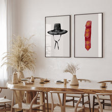 Load image into Gallery viewer, Korean Gat & Daenggi Watercolor art prints 12-71